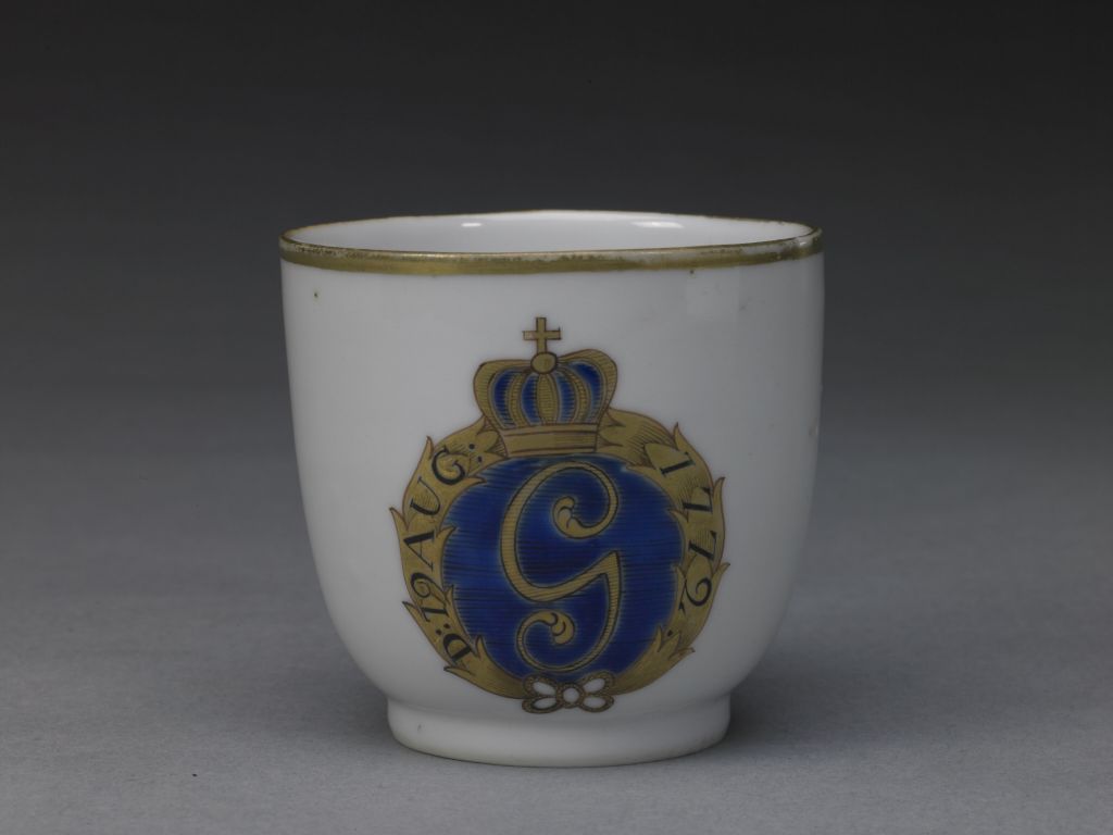 图片[1]-Pink painted gold medallion cup-China Archive